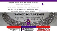 Desktop Screenshot of diamonddivadesign.com